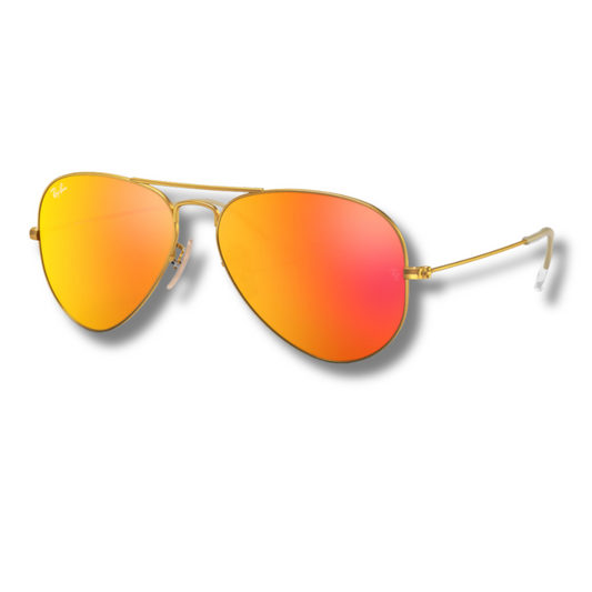 Ray Ban Aviator Flash Lenses Orange