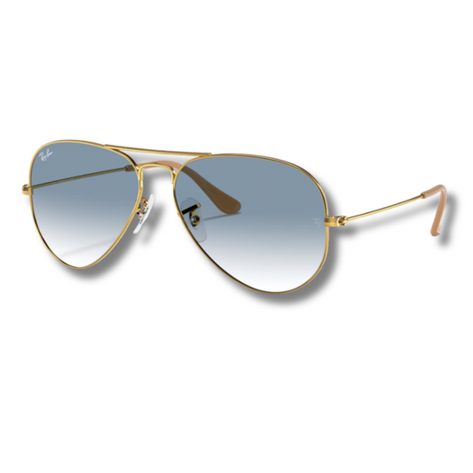 Ray Ban Aviator Gradient Sky Blue