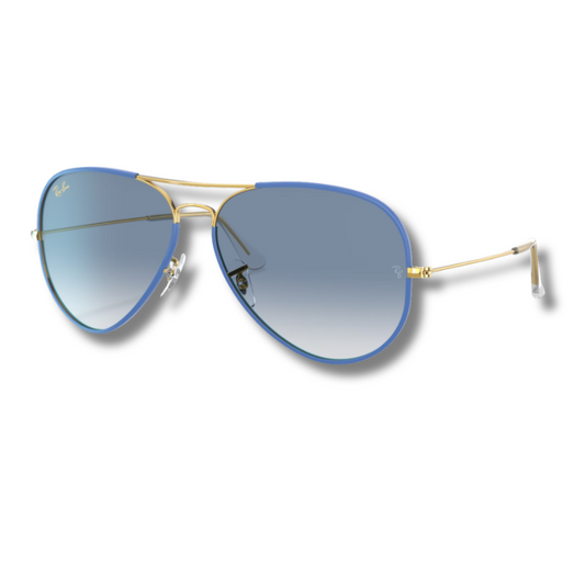 Ray Ban Aviator Full Color Legend Sky Blue