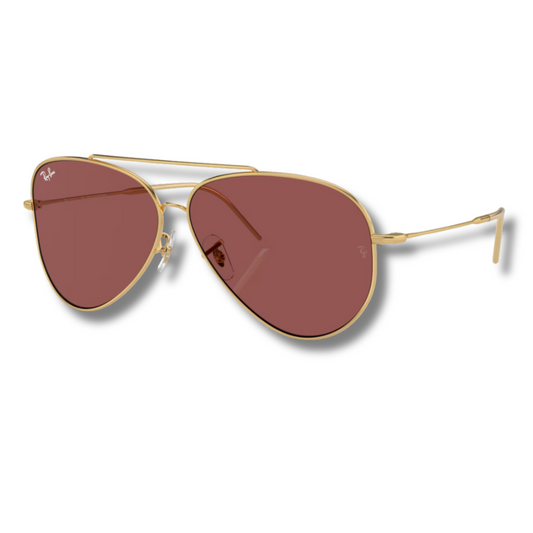 Ray Ban Aviator Reverse Violet